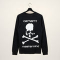 Carhartt WIP x mastermind JAPAN long sleeve tee, back skull print