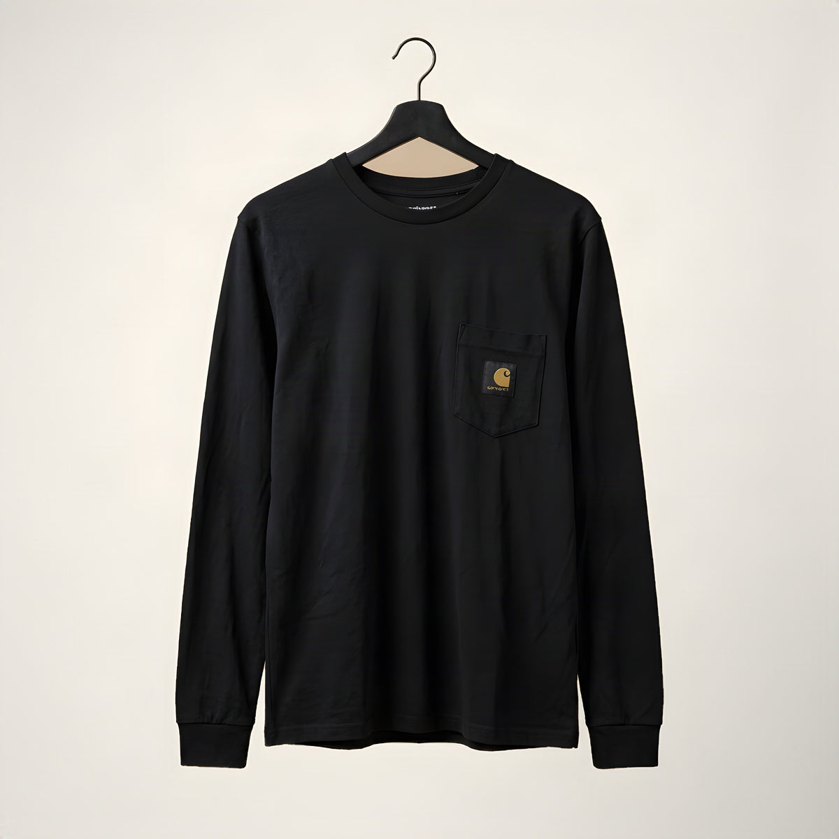 Carhartt WIP x mastermind JAPAN long sleeve pocket tee, front