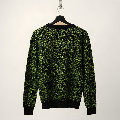 Dior Homme splatter knit sweater, back