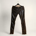 Versace Jeans Couture coated skinny jeans, front