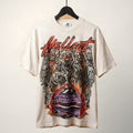 Warren Lotas x Dodge Hellcat tee, cream, front graphic