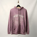 Sp5der x Gunna WUNNA lilac web hoodie, front